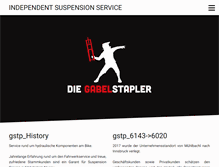 Tablet Screenshot of die-gabelstapler.com